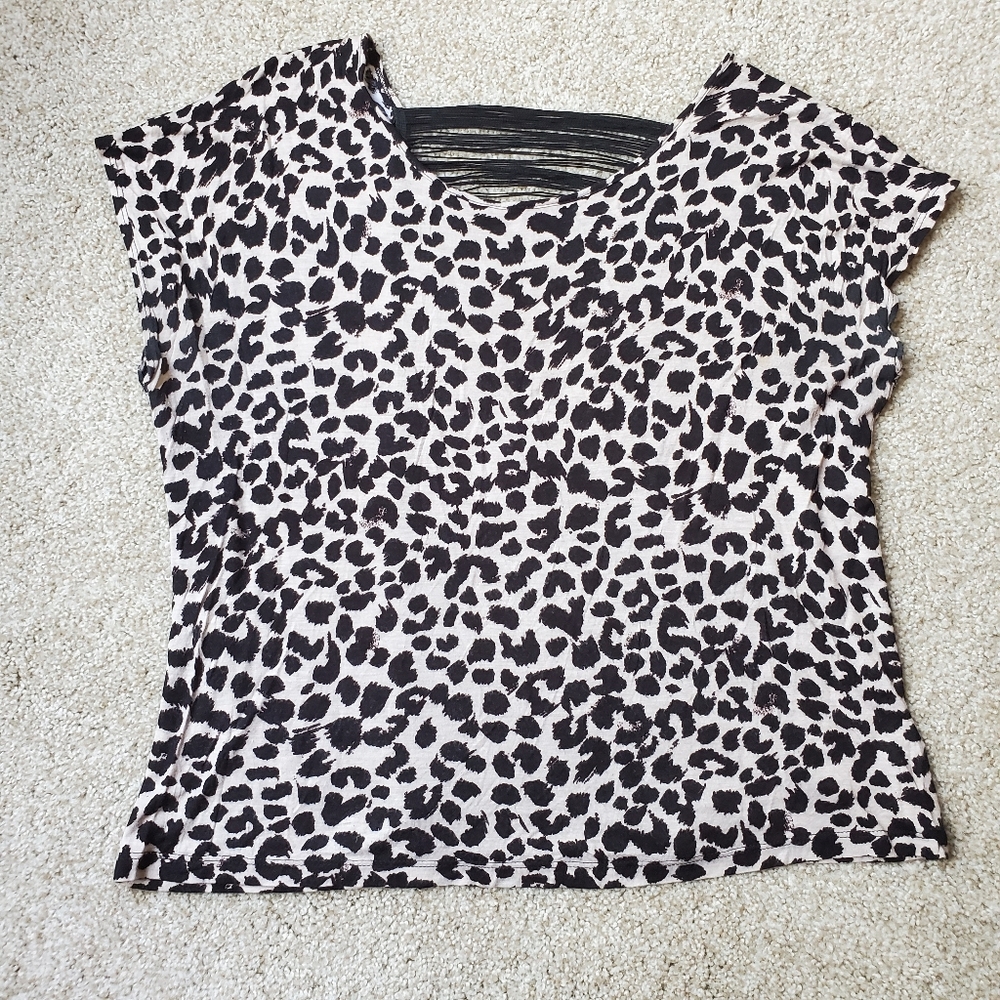 Forever 21 | Leopard Print String-Back Top - image 1